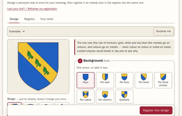 Heraldry Builder